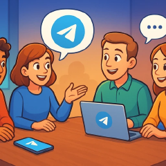 Telegram 应用展示